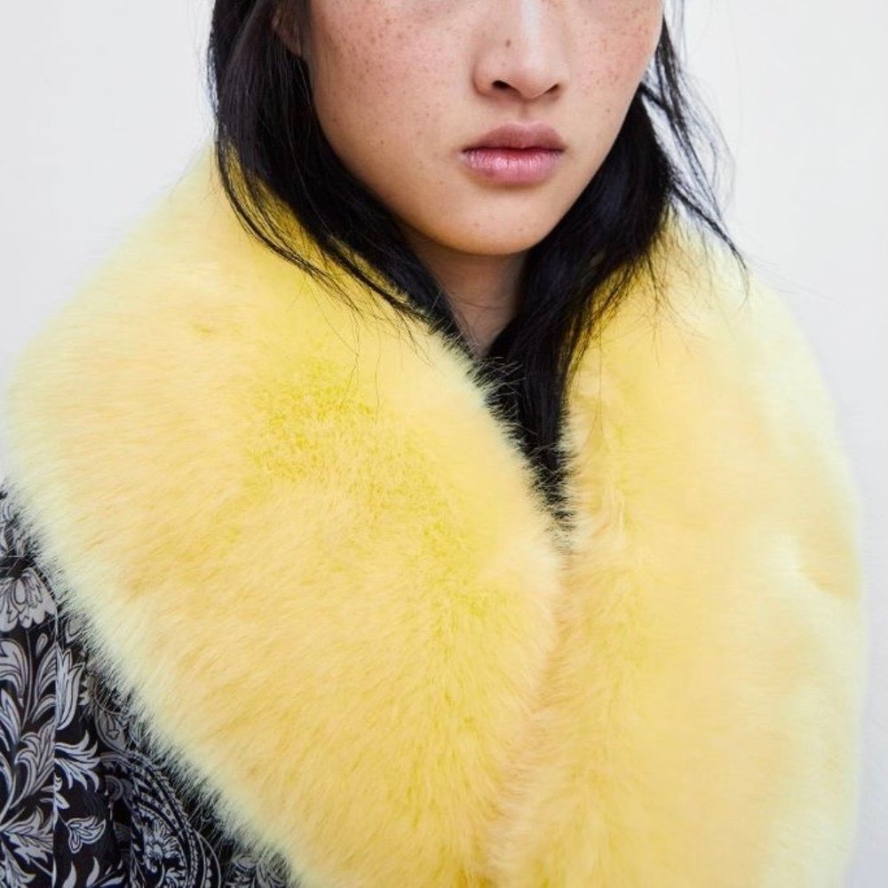 Zara Faux Fur Stole